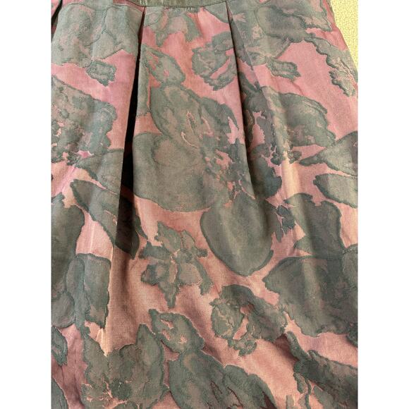 Gunbeyi Dress Dark Romantic Mid Century Lace Floral Size Medium - Picture 4 of 9